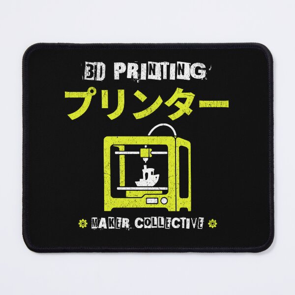 Item preview, 3D Printing Maker Collective Badge Design designed and sold by RoughPrint.