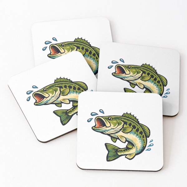 Item preview, Leaping Largemouth Bass Freshwater Fishing Catch designed and sold by eignvalue.