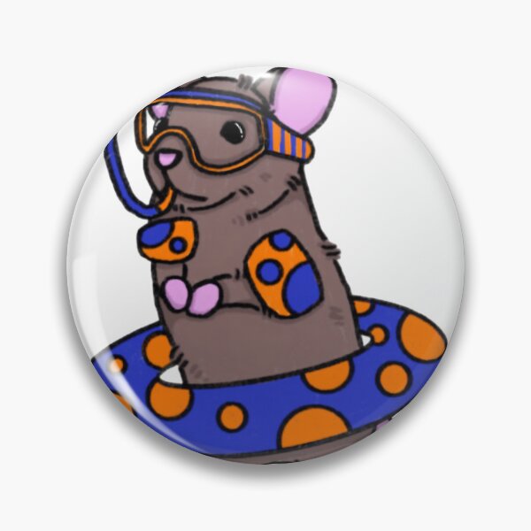 Item preview, Cute Snorkeling Mouse designed and sold by Worldofrat.