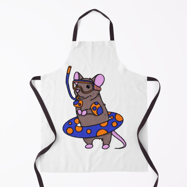 Item preview, Cute Snorkeling Mouse designed and sold by Worldofrat.