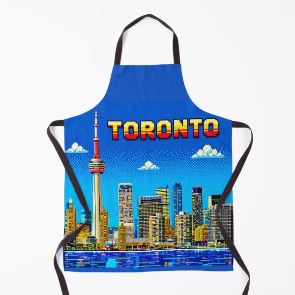 Item preview, Toronto Retro Pixel Art Skyline | CN Tower 8-Bit Cityscape | Vintage Canada Travel Sticker | Gamer Aesthetic | Toronto Souvenir | Pixel Art Design designed and sold by Kittcatking.