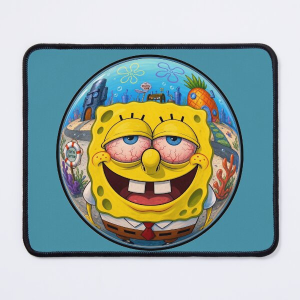 Item preview, SpongeBob SquarePants Crazy Smile Effect 420 designed and sold by ramo7.