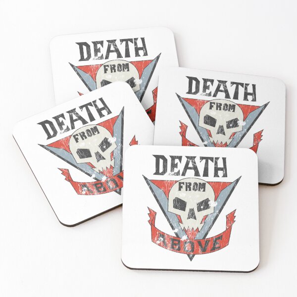 Item preview, Starship Troopers "Death From Above" Tattoo - worn version designed and sold by The Common Tee.