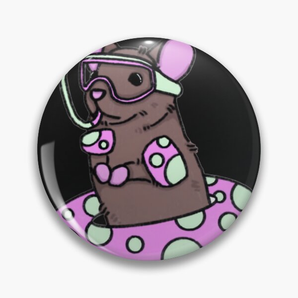 Item preview, Cute Snorkeling Mouse with Pink designed and sold by Worldofrat.