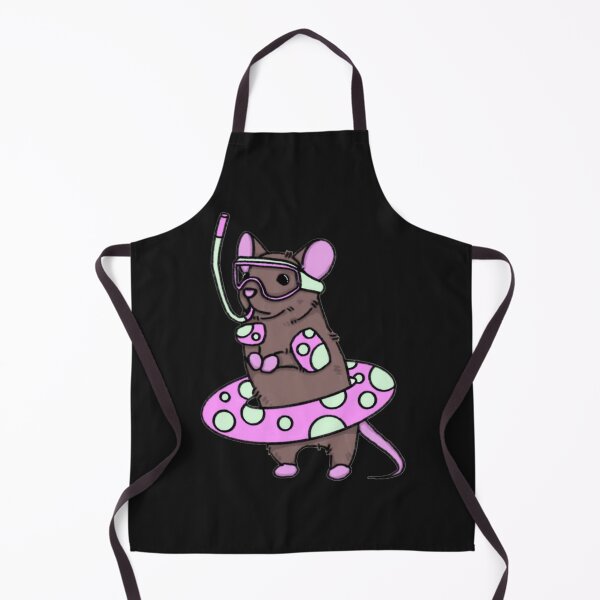 Item preview, Cute Snorkeling Mouse with Pink designed and sold by Worldofrat.