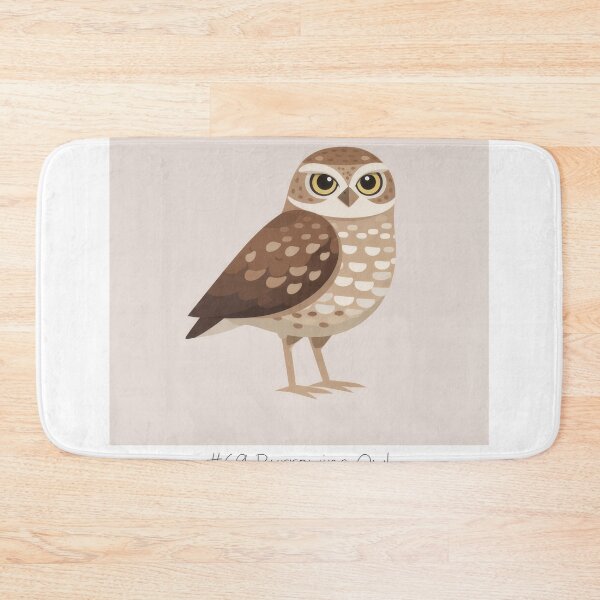 Item preview, California Burrowing Owl Wildlife Illustration designed and sold by CaliforniaVibe.
