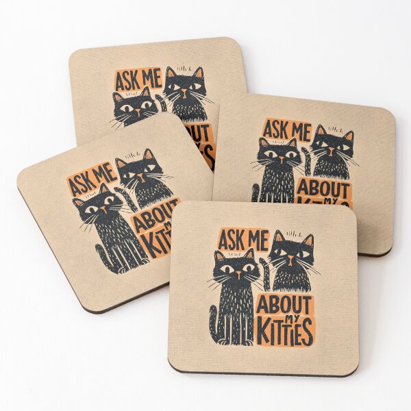 Item preview, Ask Me About My Kitties designed and sold by RebenCantik.