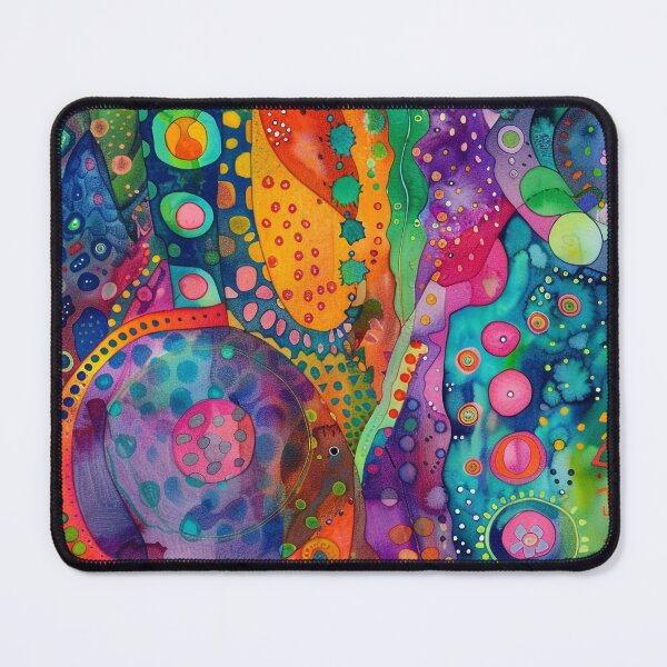 Item preview, Psychedelic Abstract Vibrant Celestial Pattern designed and sold by Pierce Millington Gallery.