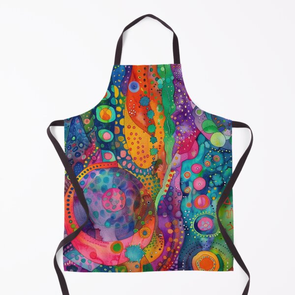 Item preview, Psychedelic Abstract Vibrant Celestial Pattern designed and sold by Pierce Millington Gallery.