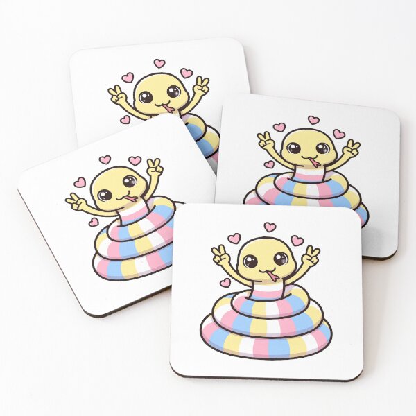 Item preview, Cute Rainbow Snake Peace - Kawaii Groovy Snake designed and sold by FantasyPearl.