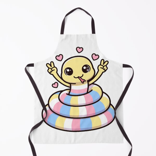 Item preview, Cute Rainbow Snake Peace - Kawaii Groovy Snake designed and sold by FantasyPearl.
