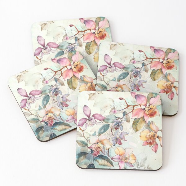 Item preview, Soft Watercolor Orchid Botanical Print designed and sold by Pierce Millington Gallery.