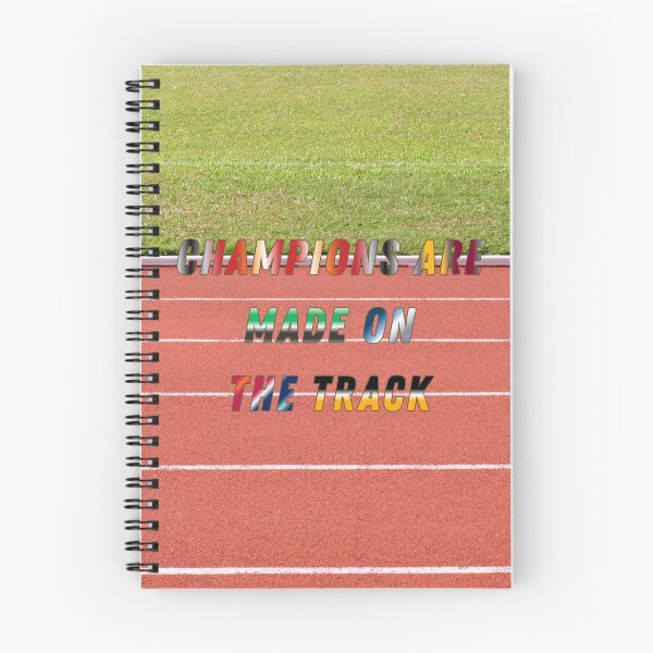 Item preview, Champions are Made on the Track #2 designed and sold by Holy JM Designs.