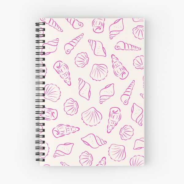 Item preview, Hand drawn Hot Pink Sea Shells designed and sold by Prue Melanie .