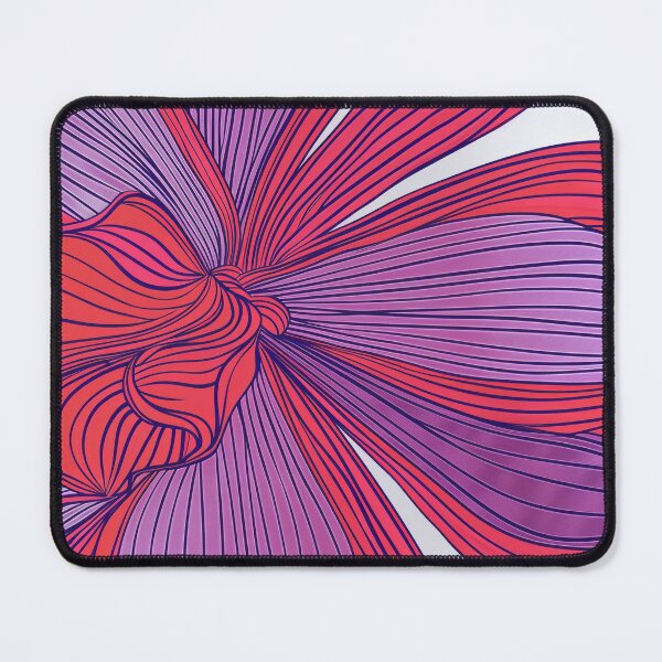 Item preview, Abstract Flowing Purple Red Floral designed and sold by Pierce Millington Gallery.