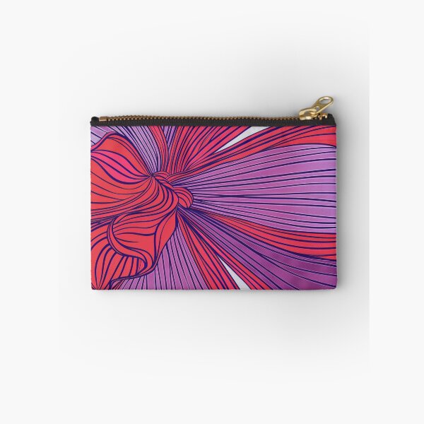 Item preview, Abstract Flowing Purple Red Floral designed and sold by Pierce Millington Gallery.