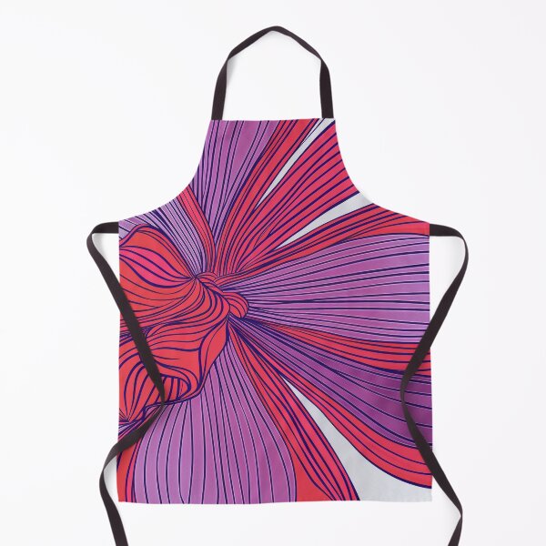Item preview, Abstract Flowing Purple Red Floral designed and sold by Pierce Millington Gallery.