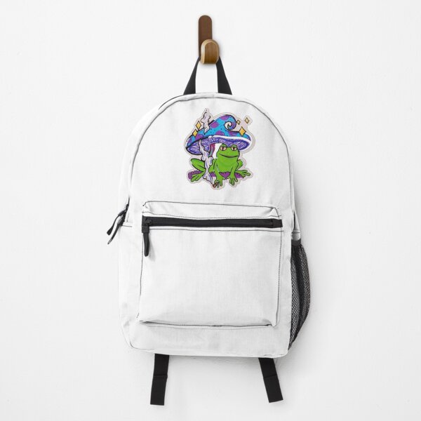 Item preview, green frog in its mushroom designed and sold by Lellenatavarez.
