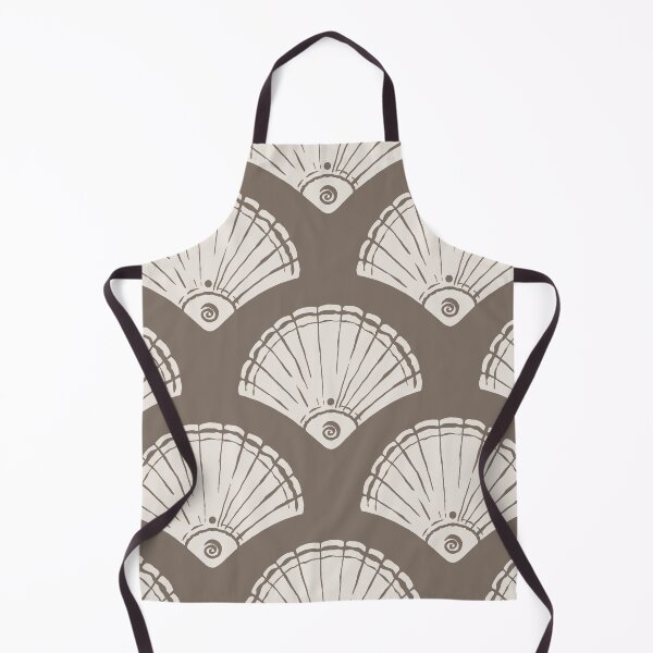 Item preview, Minimal Scallop Shell Pattern designed and sold by MiaBellaGirl.