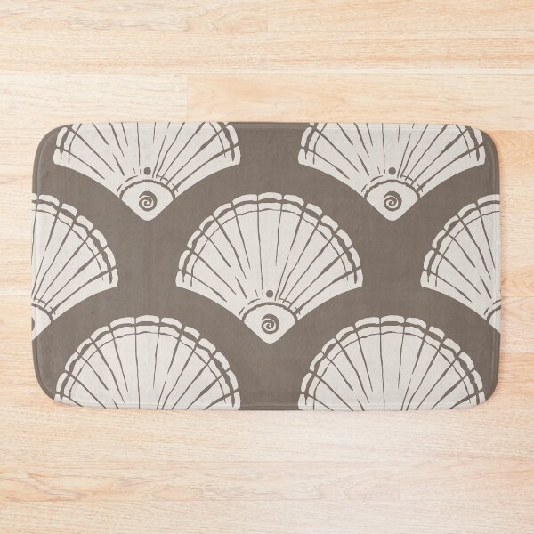Item preview, Minimal Scallop Shell Pattern designed and sold by MiaBellaGirl.