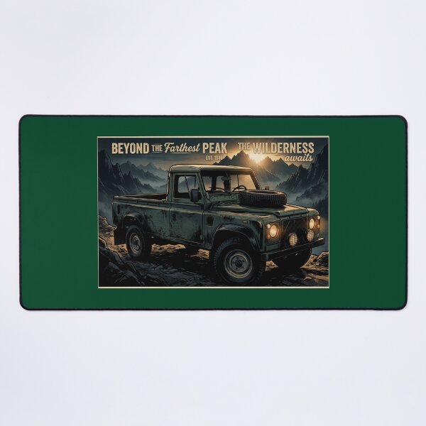 Item preview, Defender Pickup Truck Vintage Style designed and sold by Dimensionality.