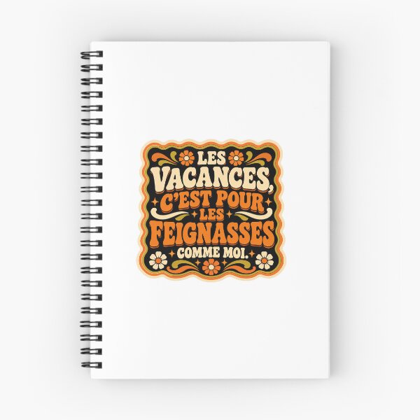 Item preview, Holidays are for lazy people like me – Funny quote – Funky design designed and sold by Eric Sintès.