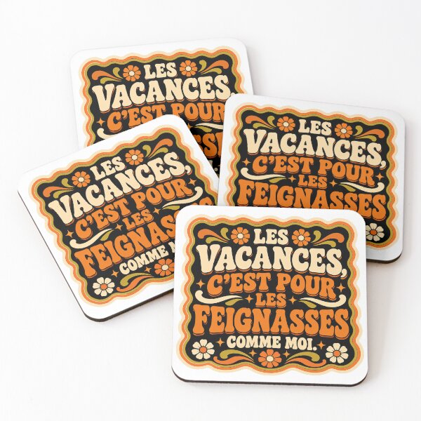 Item preview, Holidays are for lazy people like me – Funny quote – Funky design designed and sold by Eric Sintès.