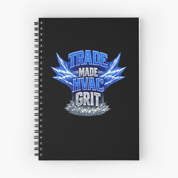 Item preview, Trade Made HVAC Grit - Electric Blue Technician Pride Design designed and sold by FrozenHeat97.
