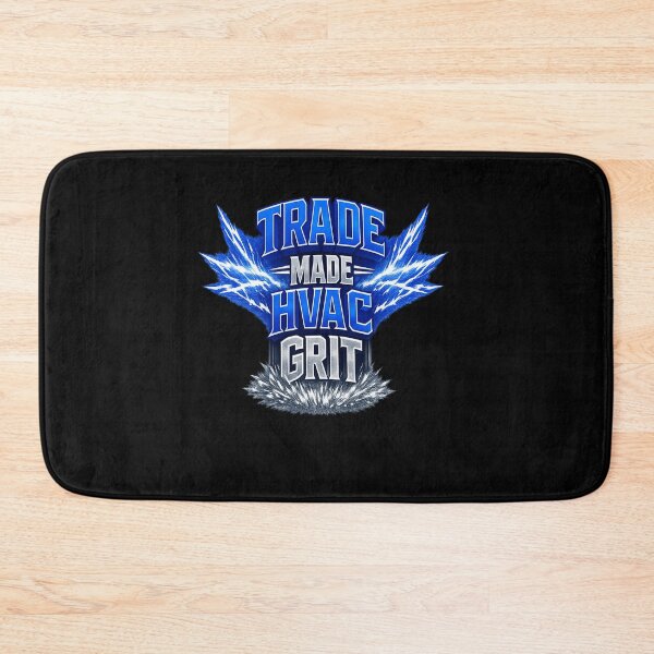Item preview, Trade Made HVAC Grit - Electric Blue Technician Pride Design designed and sold by FrozenHeat97.