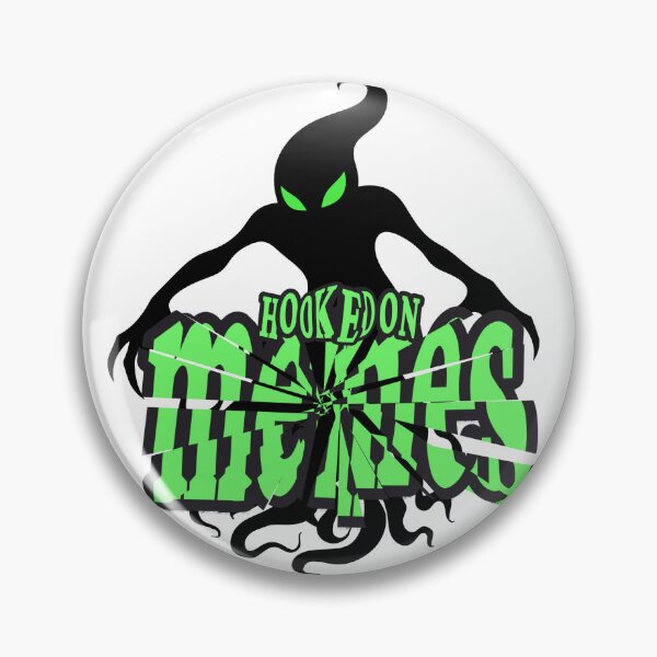 Item preview, Shattered Glass Ghost Hooked On Memes Graphic designed and sold by AXENT Designs.