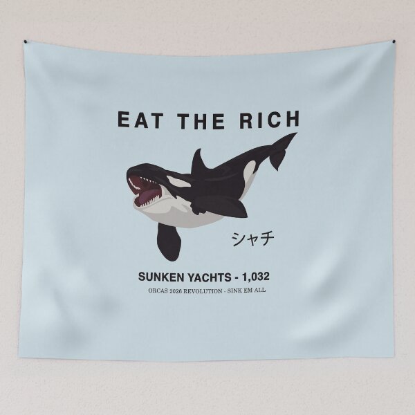 Item preview, Eat The Rich - Orca Revolution designed and sold by DFerraz.