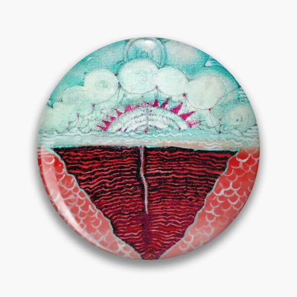 Item preview, Spacecraft - Surreal Cosmic Psychedelic Visionary Painting designed and sold by MAMA.art.Rio <Marsailhe_Milward>.