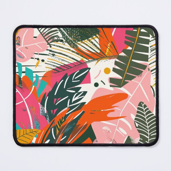 Item preview, Vibrant Abstract Tropical Foliage Pattern designed and sold by Pierce Millington Gallery.