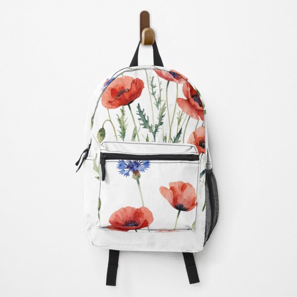 Item preview, Poppies and cornflowers summer floral design designed and sold by ewicraft.