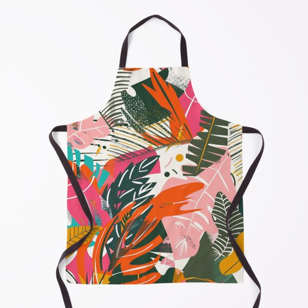 Item preview, Vibrant Abstract Tropical Foliage Pattern designed and sold by Pierce Millington Gallery.