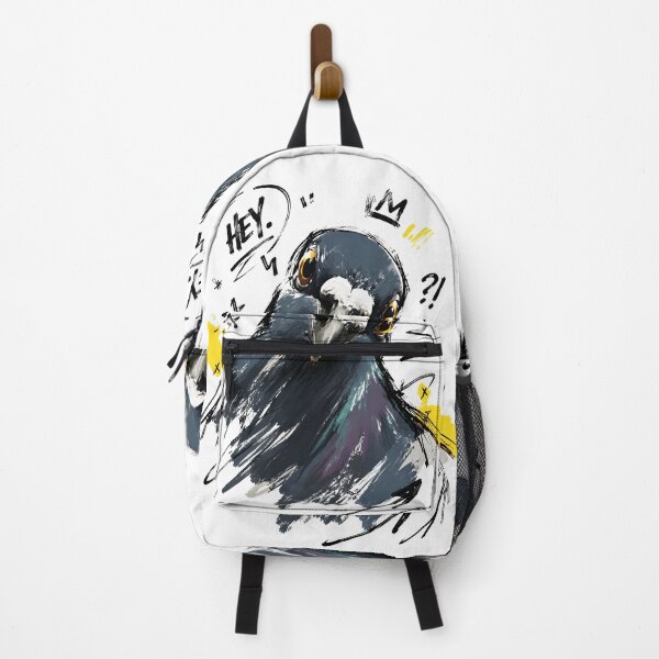 Item preview, Hey Sassy Pigeon Portrait – Bold Hand-Drawn Bird Art designed and sold by RamyGallery.