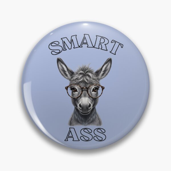 Item preview, Wise Donkey with Glasses Portrait designed and sold by digitalbob60.