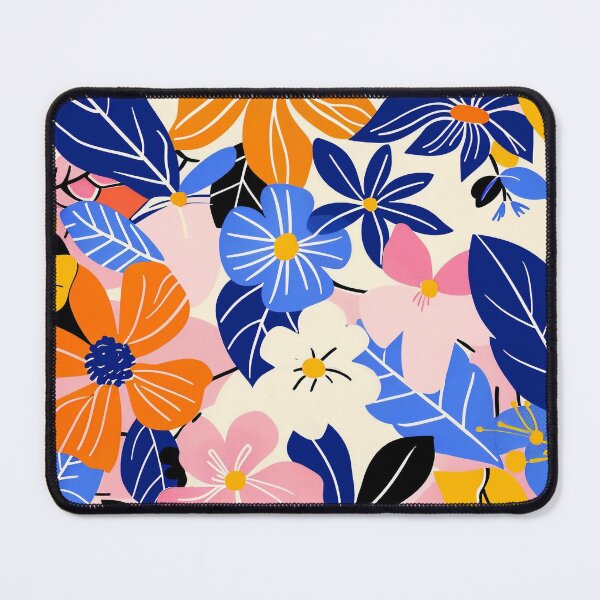 Item preview, Playful Modern Colorful Floral Pattern designed and sold by Pierce Millington Gallery.