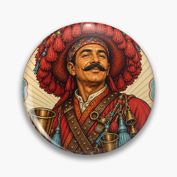 Item preview, Moroccan Guerrab Water Seller Art designed and sold by Emma Studio.