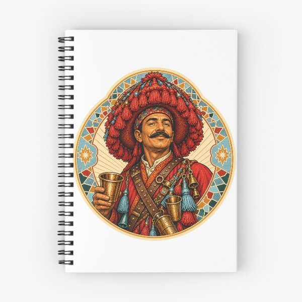 Item preview, Moroccan Guerrab Water Seller Art designed and sold by Emma Studio.