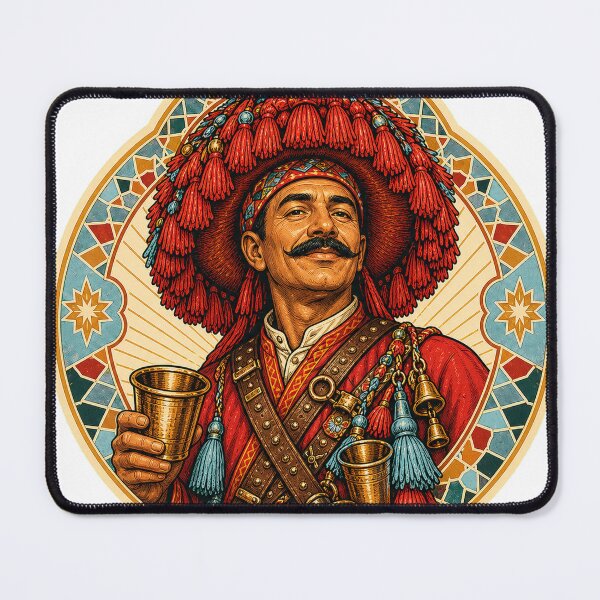 Item preview, Moroccan Guerrab Water Seller Art designed and sold by Emma Studio.