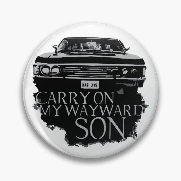 Item preview, Carry On My Wayward Son | Supernatural Impala | Classic TV Series Artwork designed and sold by DawnColony.
