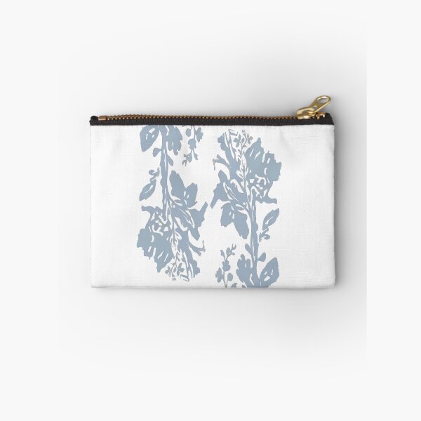 Item preview, Dusty Blue Floral Vine Trails designed and sold by FawnFeatherCo.