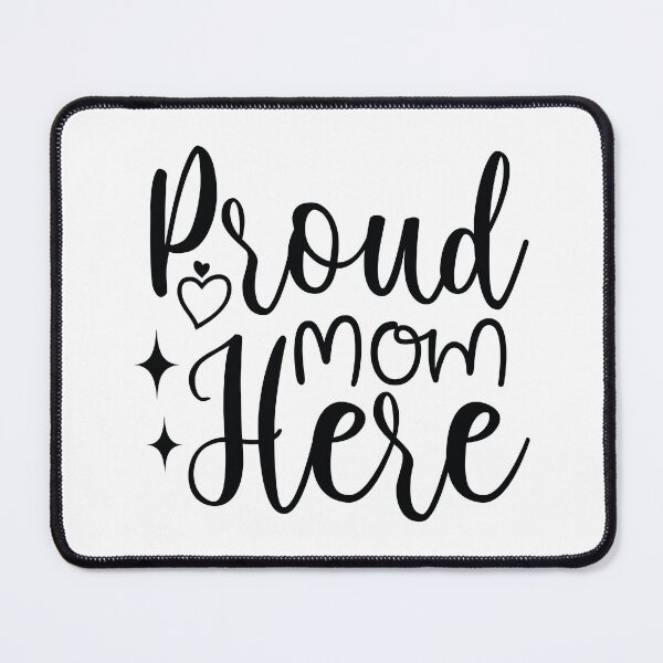 Item preview, Proud Mom Here - Mom Quotes Retro Vintage Aesthetic Cute Motherhood Mother Day New Mommy Gift designed and sold by FuzionRaptor.