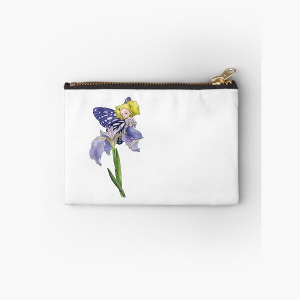 Item preview, April 17th birthday flower Iris setosa Fairy designed and sold by birthflower.