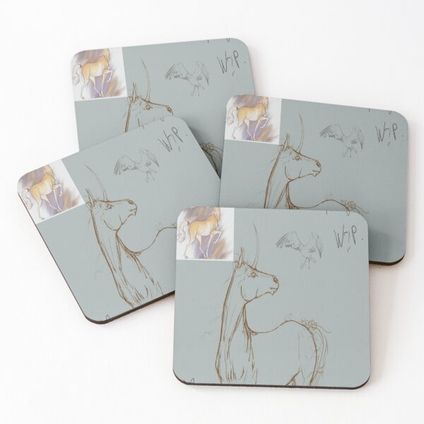 Item preview, Unicorn Sketch designed and sold by ahDorchaich.