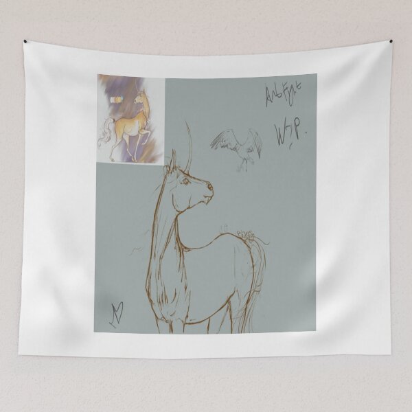 Item preview, Unicorn Sketch designed and sold by ahDorchaich.