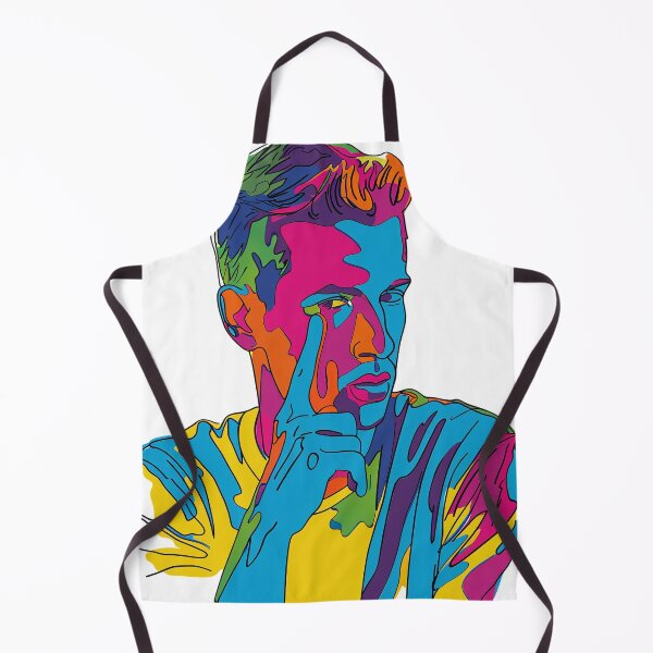 Item preview, Vibrant Neon Pop Art Portrait designed and sold by Pierce Millington Gallery.