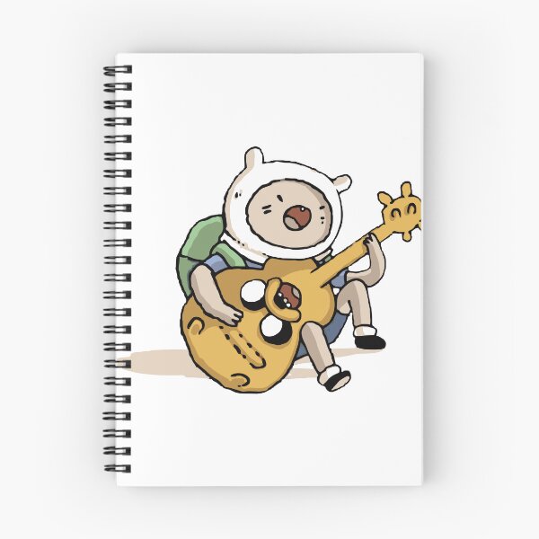Item preview, Finn Playing Jake as a Guitar | Adventure Time | Funny Cartoon Artwork designed and sold by DawnColony.
