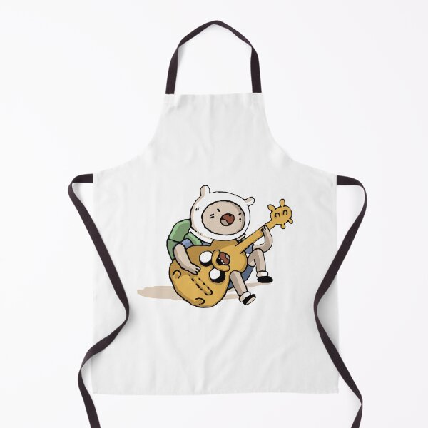 Item preview, Finn Playing Jake as a Guitar | Adventure Time | Funny Cartoon Artwork designed and sold by DawnColony.